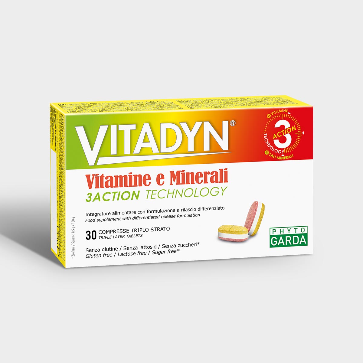 VITADYN MINERALI E VITAMINE TRIPLOSTRATO