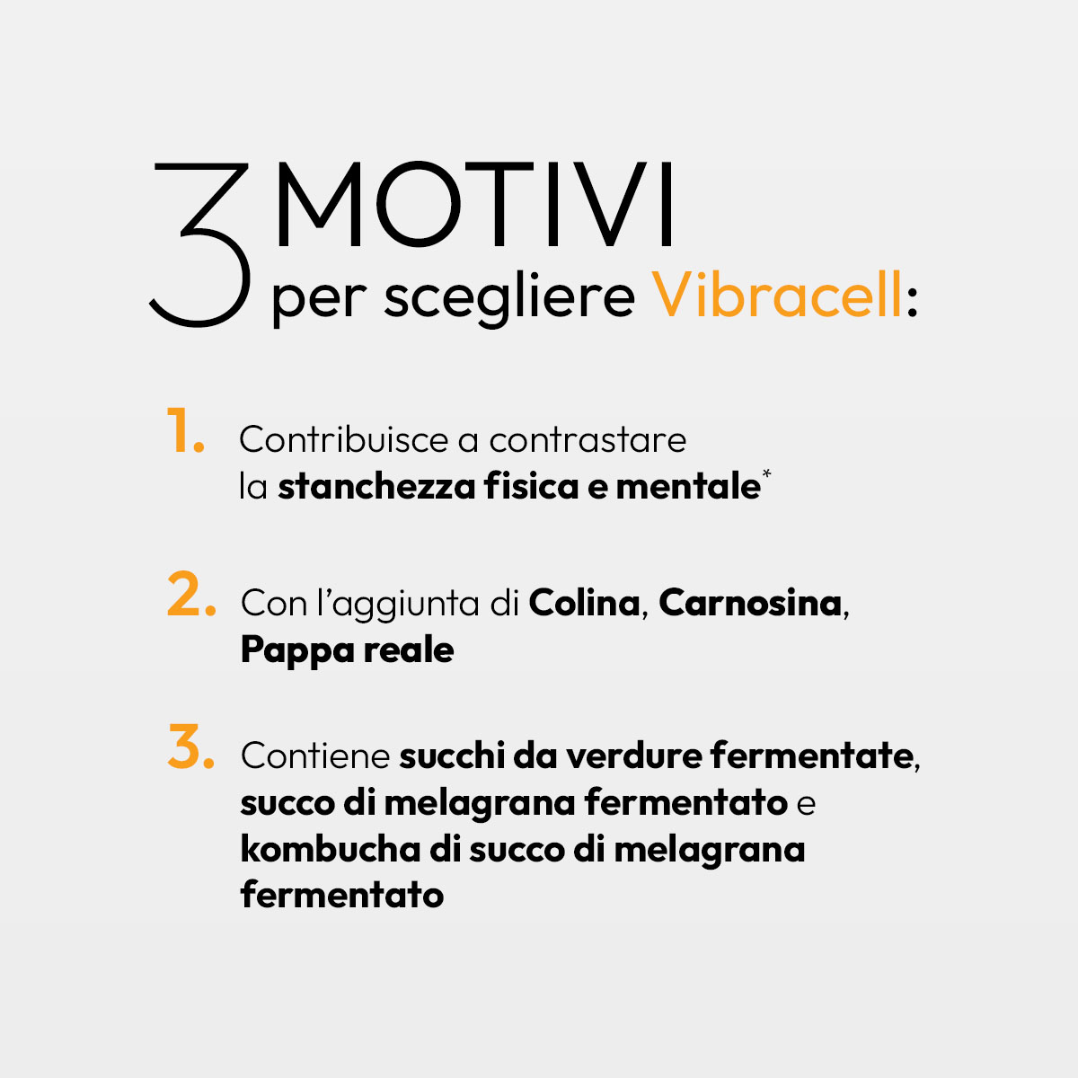Vibracell ® 60+ flaconcini pronti da bere